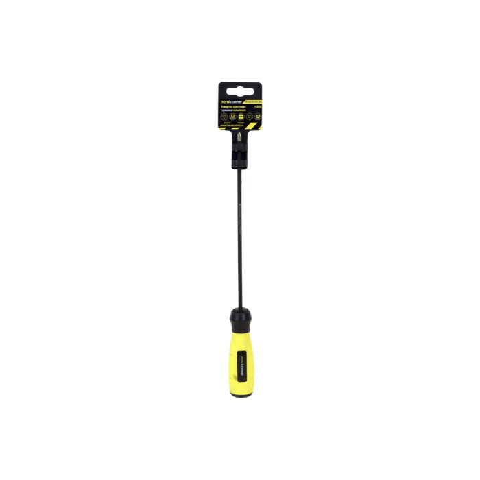 Hanskonner HK1040-16-PH1-200 Отвертка крестовая 1x200 АЛМАЗН. НАКОНЕЧ, твердость 59 HRC, S2, Hanskon