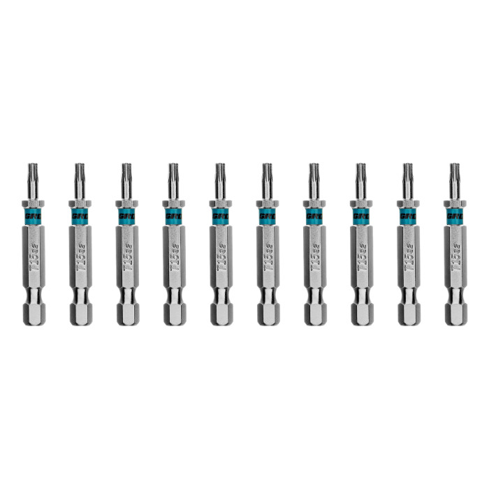 Бита Torx 15х50мм, сталь S2, шестигр., 10 шт. Gross — артикул 114609