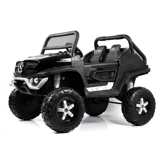Детский электромобиль Mercedes-Benz Unimog Concept (P555BP) черный глянец — артикул P555BP-4*4-BLACK-GLANEC
