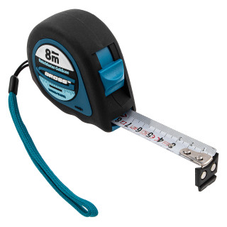 GROSS Рулетка Ergonomisch, 8 м x 25 мм, магнитный обрезиненный зацеп// Gross (31 104) GROSS Рулетка Ergonomisch, 8 м x 25 мм, магнитный обрезиненный зацеп// Gross (31 104)