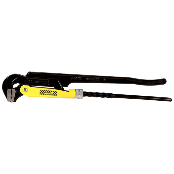 Hanskonner HK1045-03-P15 Ключ трубный рычажный 1,5, №2, 400мм, 90°, CrV , закалённые губки, Hanskonn