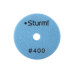 Sturm! 9012-D100-400 Алмазный гибкий шлифовальный круг, 100 мм, P400, сухое шлиф., 1 шт. Sturm!