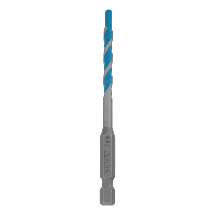 GROSS Сверло универсальное, Multipurpose PRO, 6-гр. хвостовик, 5мм // Gross (706011)