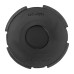 MATRIX Резиновая опора для подкатного домкрата универсальная, D=100 mm, d=90, H=12 mm// Matrix (50 9 — артикул 50912