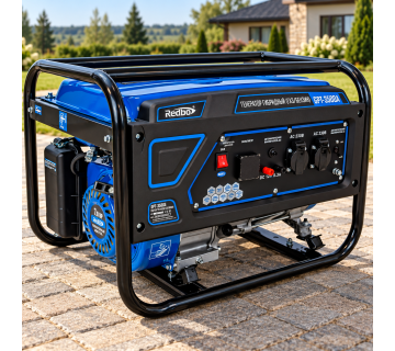 REDBO GPT-3500А Генератор гибридный (газ-бензин) (212см3, 2.3 кВт/2.5 кВт, ручной стартер)