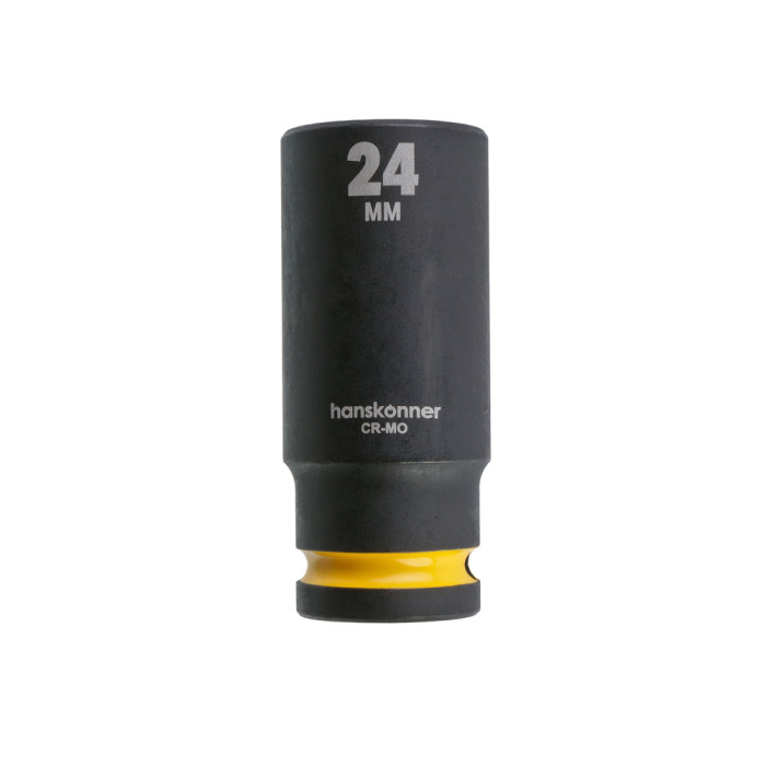 HK1045-19-1/2X24L Головка торцевая ударная глубокая 1/2&ampquot 24 мм