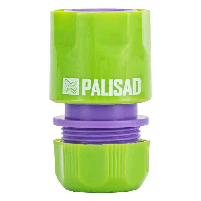 Palisad Соединитель пластмассовый быстросъемный для шланга 1/2// Palisad (66135)