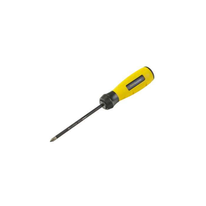 Hanskonner HK1040-16-PH1-100 Отвертка крестовая 1x100 АЛМАЗН. НАКОНЕЧ, твердость 59 HRC, S2, Hanskon