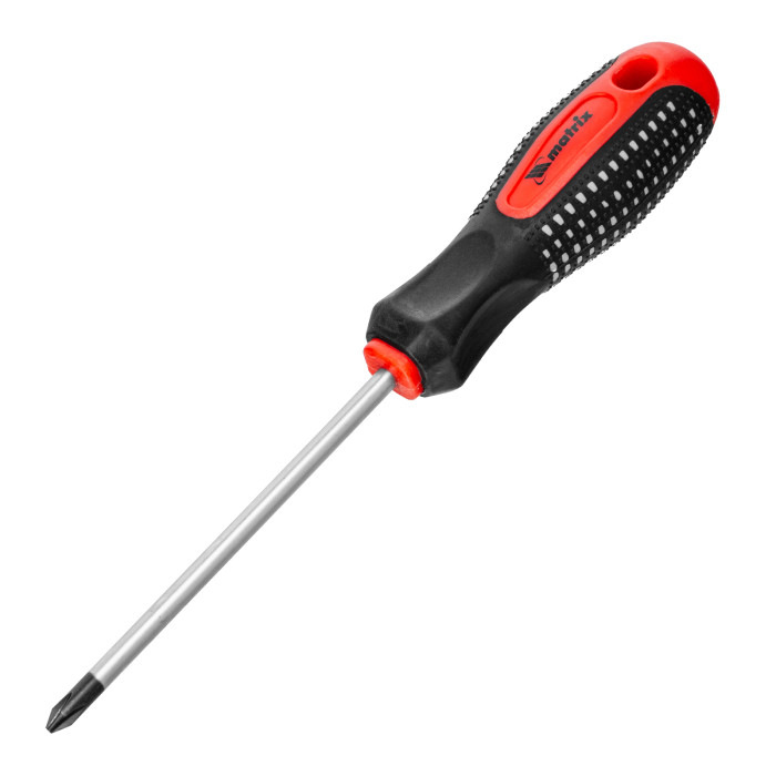 MATRIX Отвертка Fusion, PH1 х 100 мм, CrV, 3-х компонентная рукоятка anti slip// Matrix (11 438) — артикул 11438