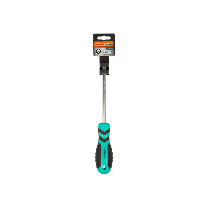 Sturm! 1040-23-TT40-150 Отвертка TORX с ОТВЕРСТ. мангнит. наконеч., эрго ручка TT40H*150мм, Sturm!